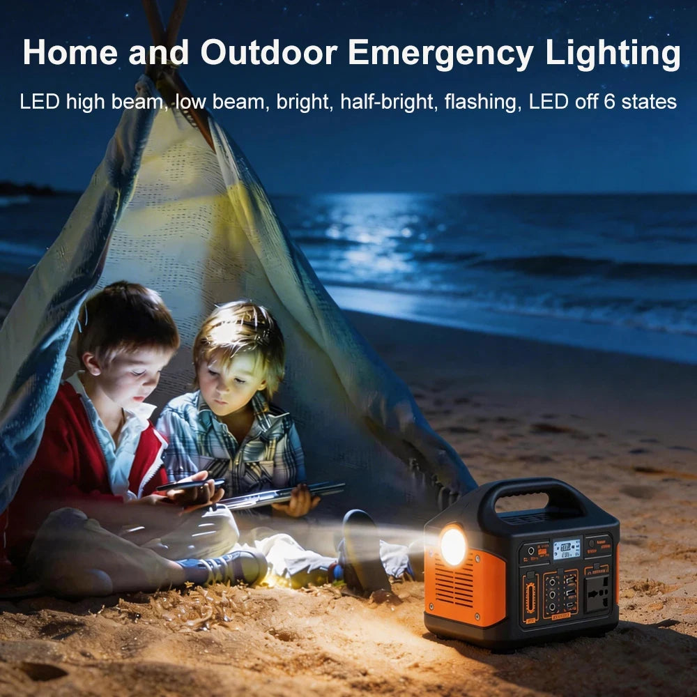 GaiaRay 460.8Wh Portable Solar Generator 110V Power Station