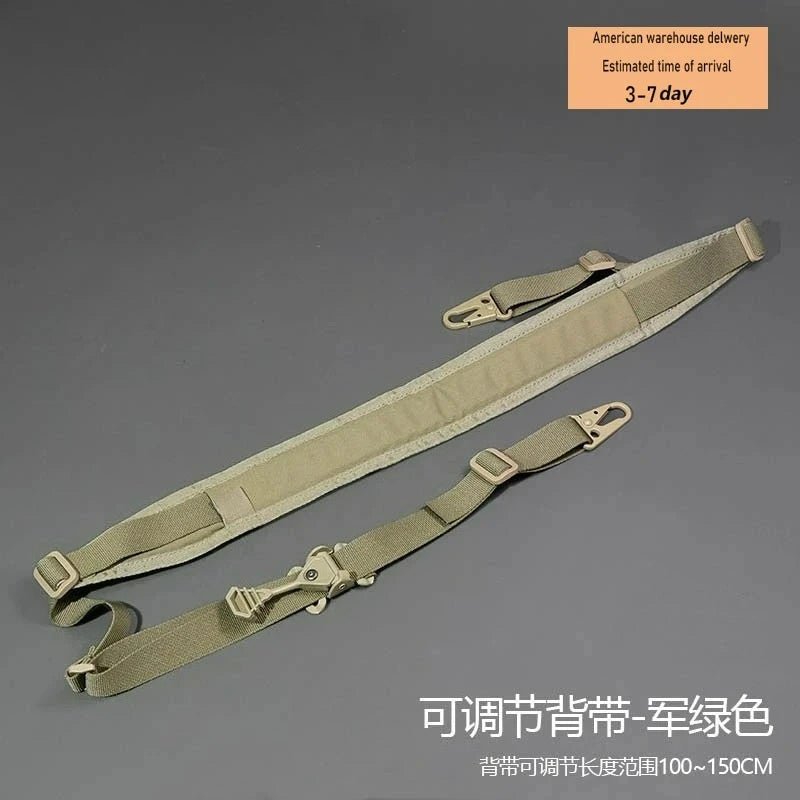 Modular Tactical Rifle Sling With Padded Design For Shooting