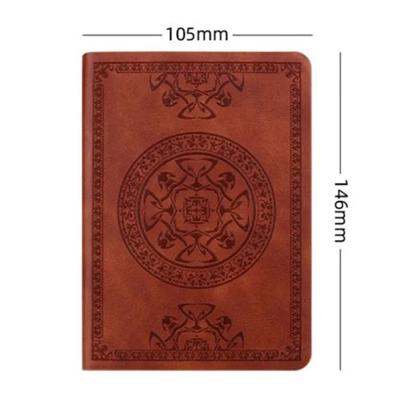 Vintage Leather Portable Notebook Diary Journal Stationery Gift