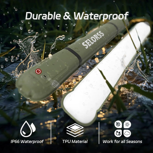Portable Rechargeable Waterproof Folding Camping Lantern For Outdoor Use