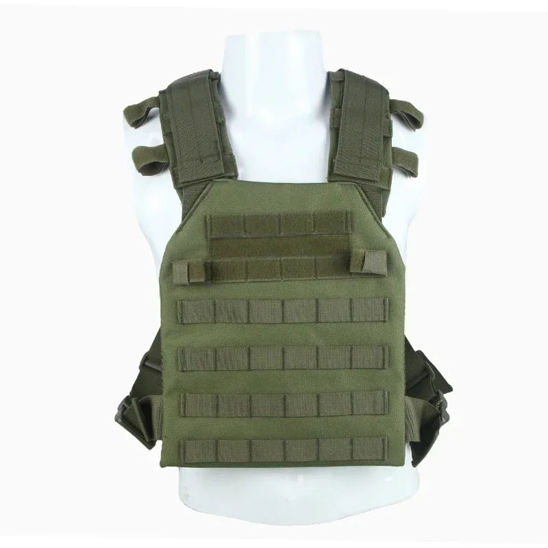 Durable Nylon Molle Plate Carrier Tactical Vest For Outdoor Training