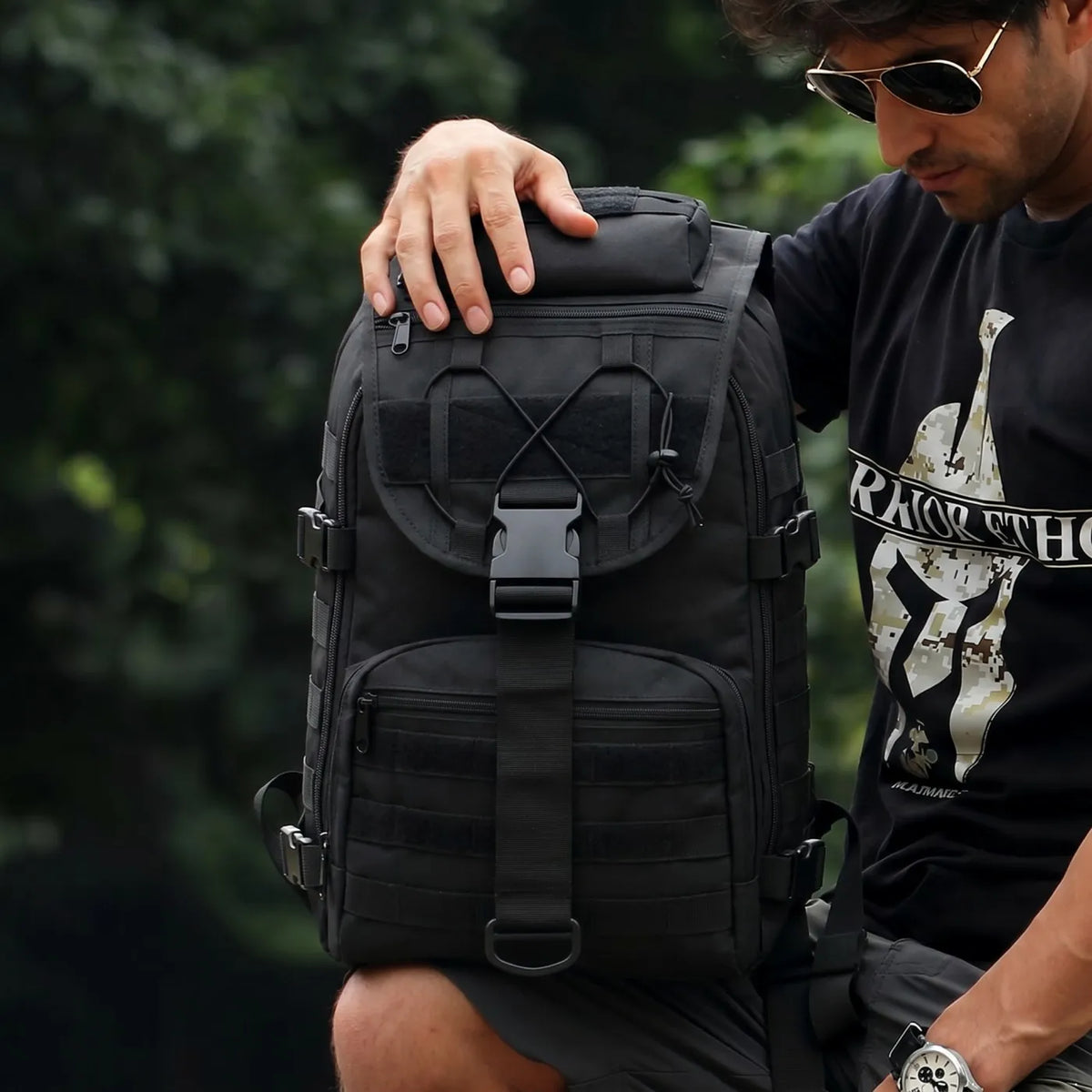 ReFire Gear Tactical Commuter Backpack With MOLLE Storage System
