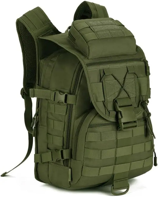 Nylon Tactical Molle Backpack Water Resistant Outdoor Trekking Bag