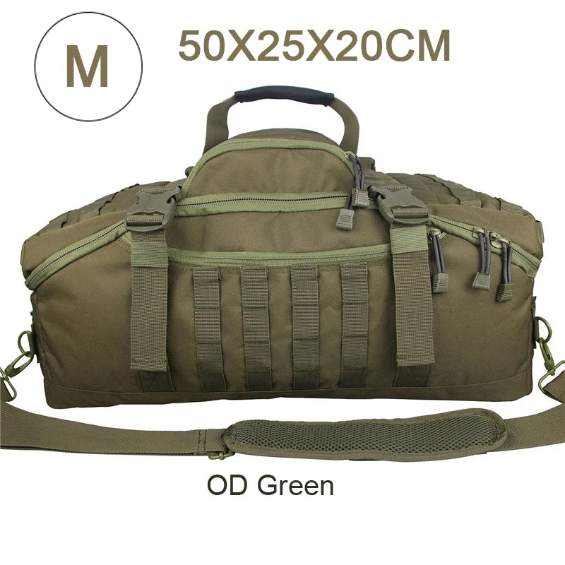 LQARMY Tactical MOLLE Backpack For Outdoor Hiking Camping